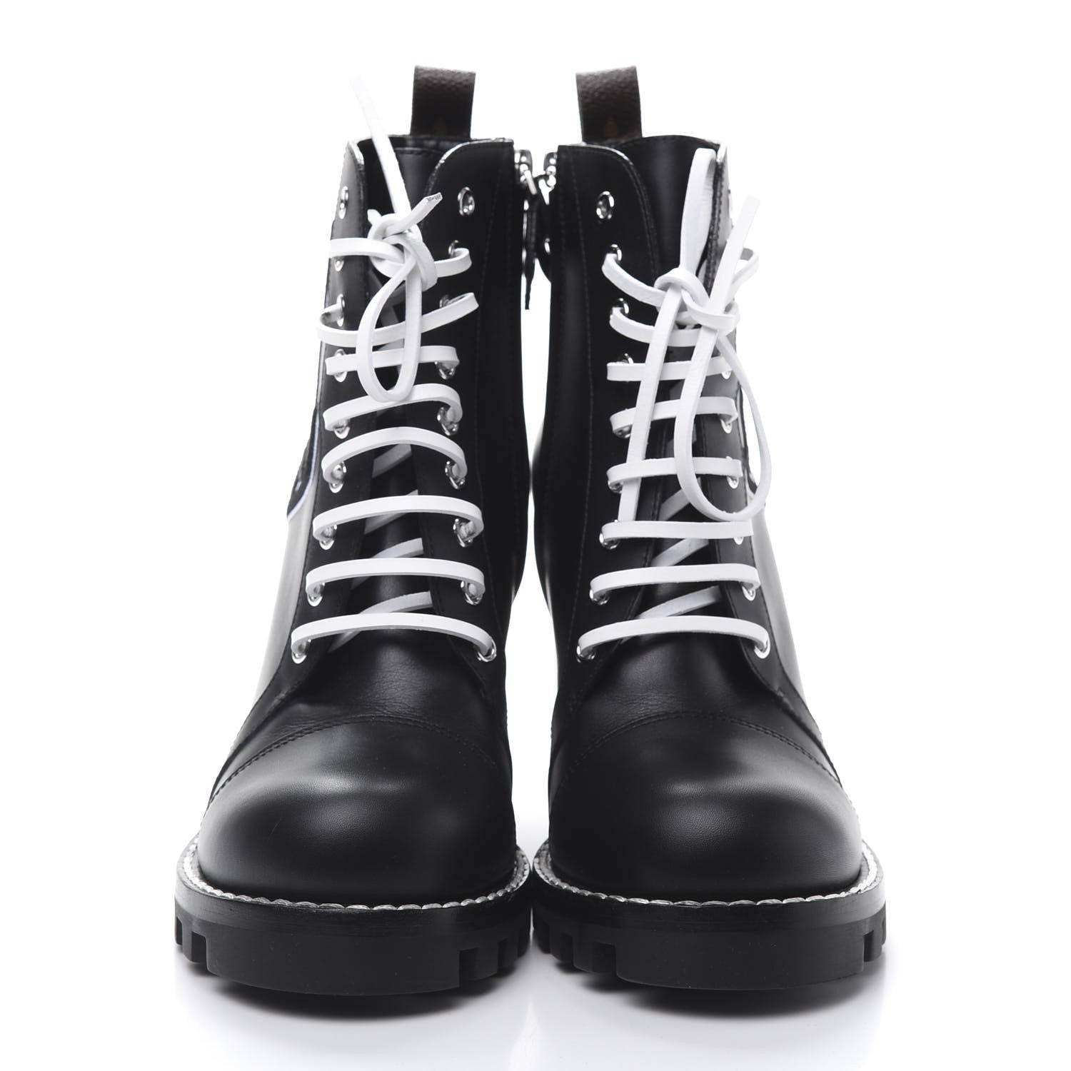 Louis Vuitton Calfskin Monogram LV Star Trail Ankle Boots 41 Black 2 of 8