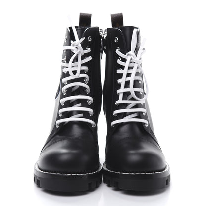 Louis Vuitton Calfskin Monogram LV Star Trail Ankle Boots 41 Black 2 of 8