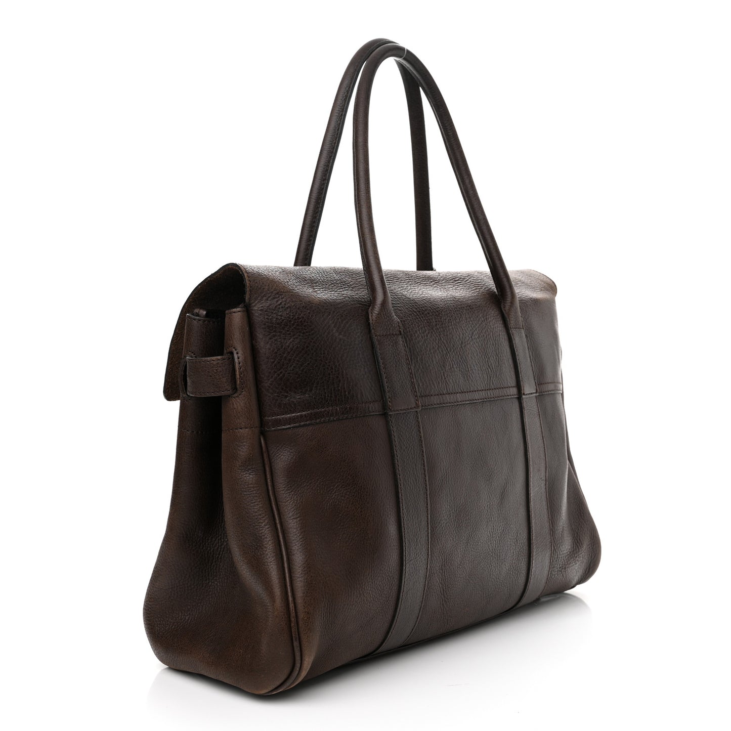 Classic Grain Calfskin Bayswater Chocolate
