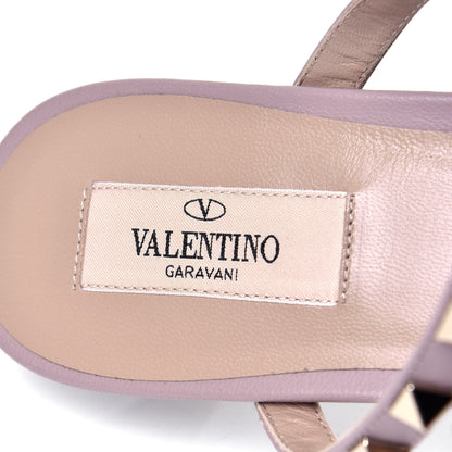 Valentino Garavani Calfskin Rockstud 50mm Flip Flop Thong Sandals 39 Poudre 6 of 6