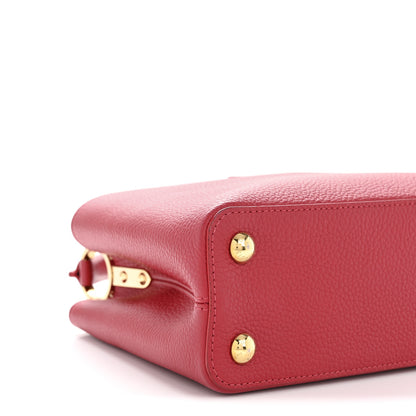 Louis Vuitton Taurillon Capucines BB Scarlet Red 8 of 12
