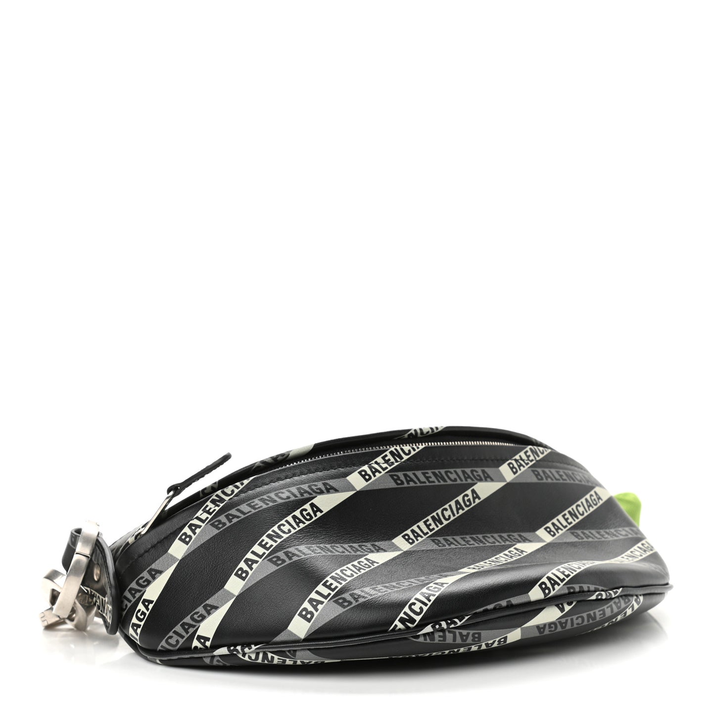 Calfskin Losange Monogram XS Souvenir Belt Bag Black Grey