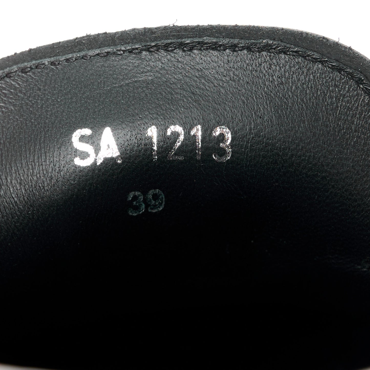 Calfskin Terra Moccassins 39 Black