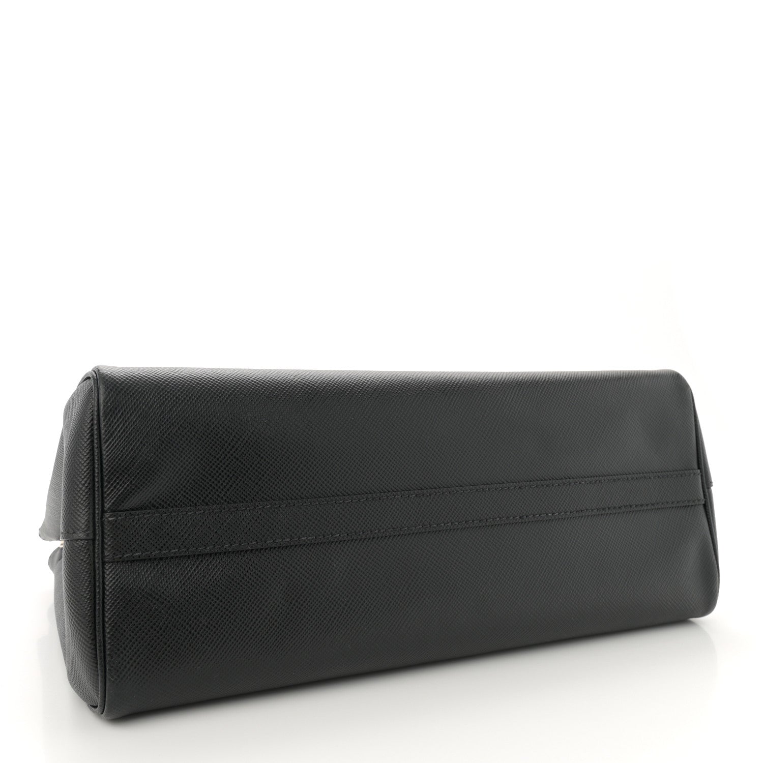 Prada Saffiano Cuir Medium Tote Black 4 of 13