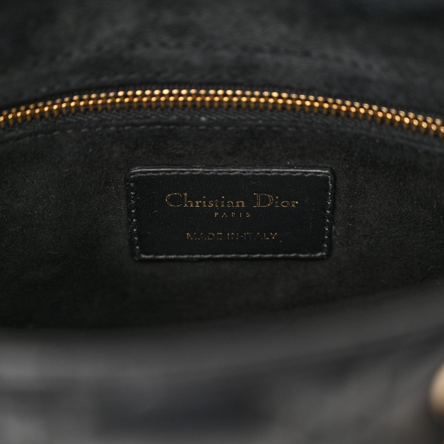 Christian Dior Lambskin Cannage Small My ABCDior Lady Dior Black 6 of 15