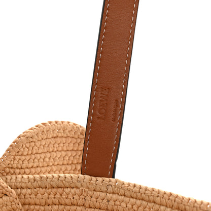 Loewe Raffia Small Elephant Basket Tote Bag Natural Tan 6 of 11
