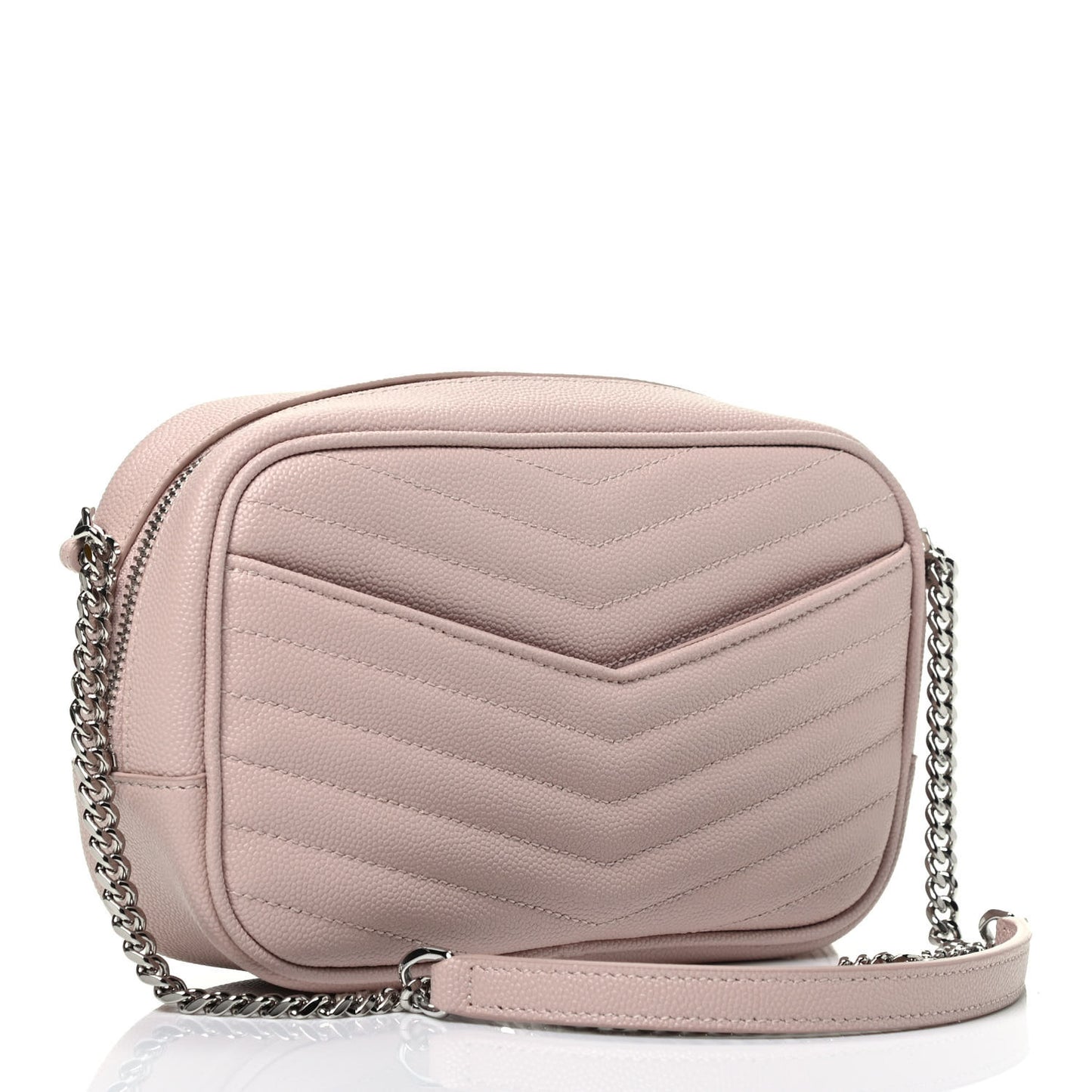 Grain De Poudre Matelasse Monogram Mini Lou Camera Bag Marble Pink