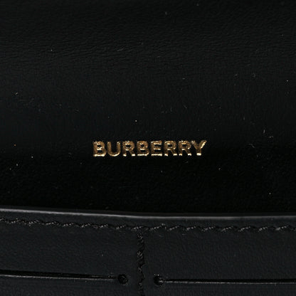Burberry Calfskin Vintage Check Phone Pocket Crossbody Archive Beige Black 6 of 8