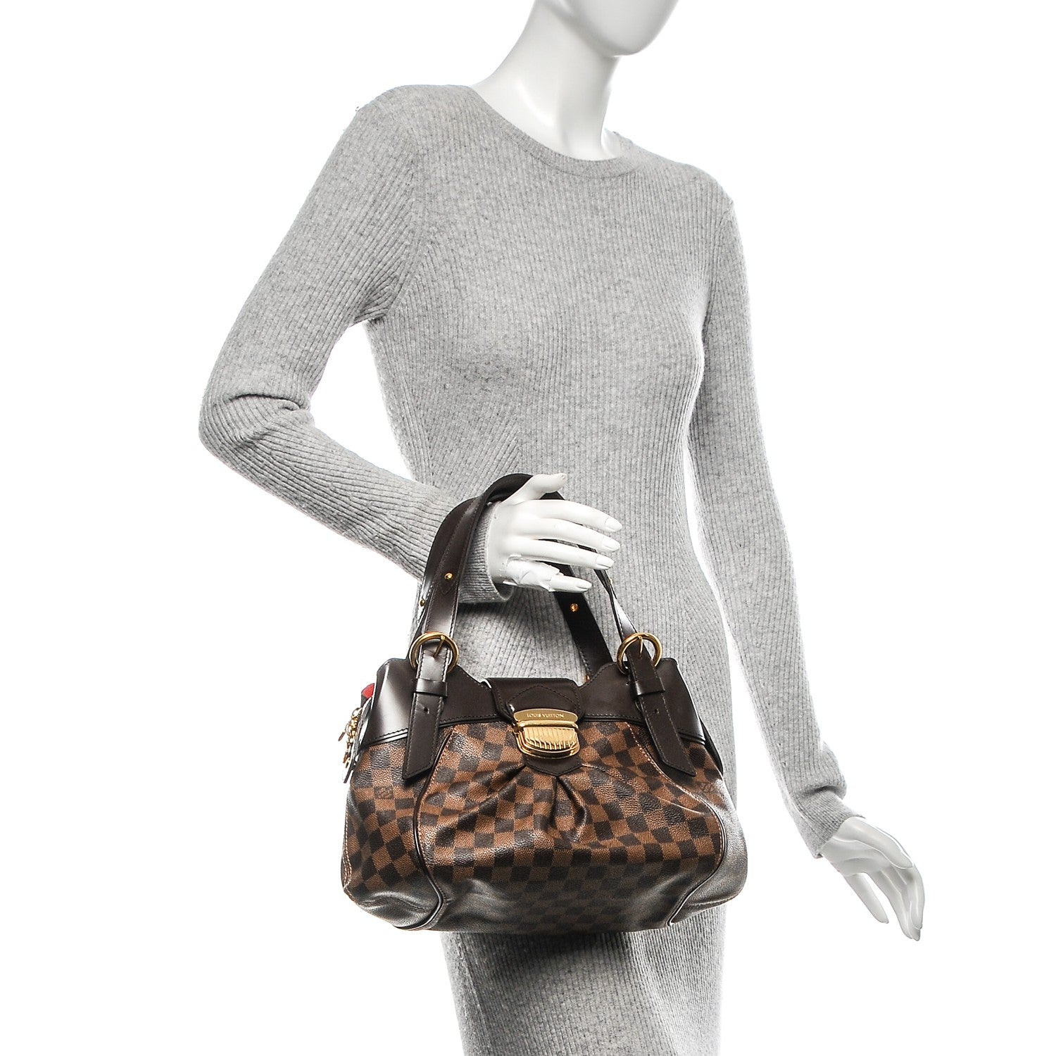 Louis Vuitton Damier Ebene Sistina PM 2 of 6