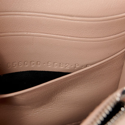 Balenciaga Strass Suede Crystal Hourglass Chain Bag Rose Gold 6 of 11