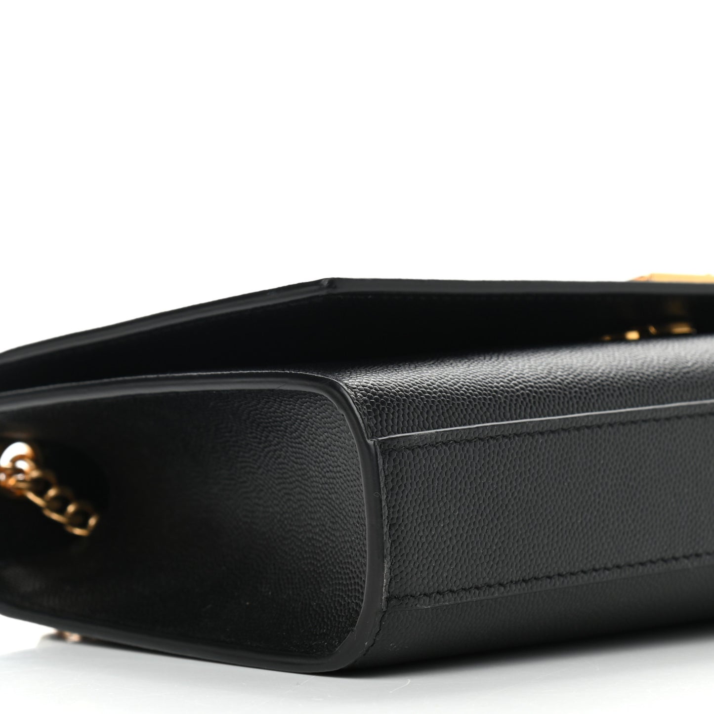 Grain De Poudre Medium Classic Monogram Kate Satchel Black