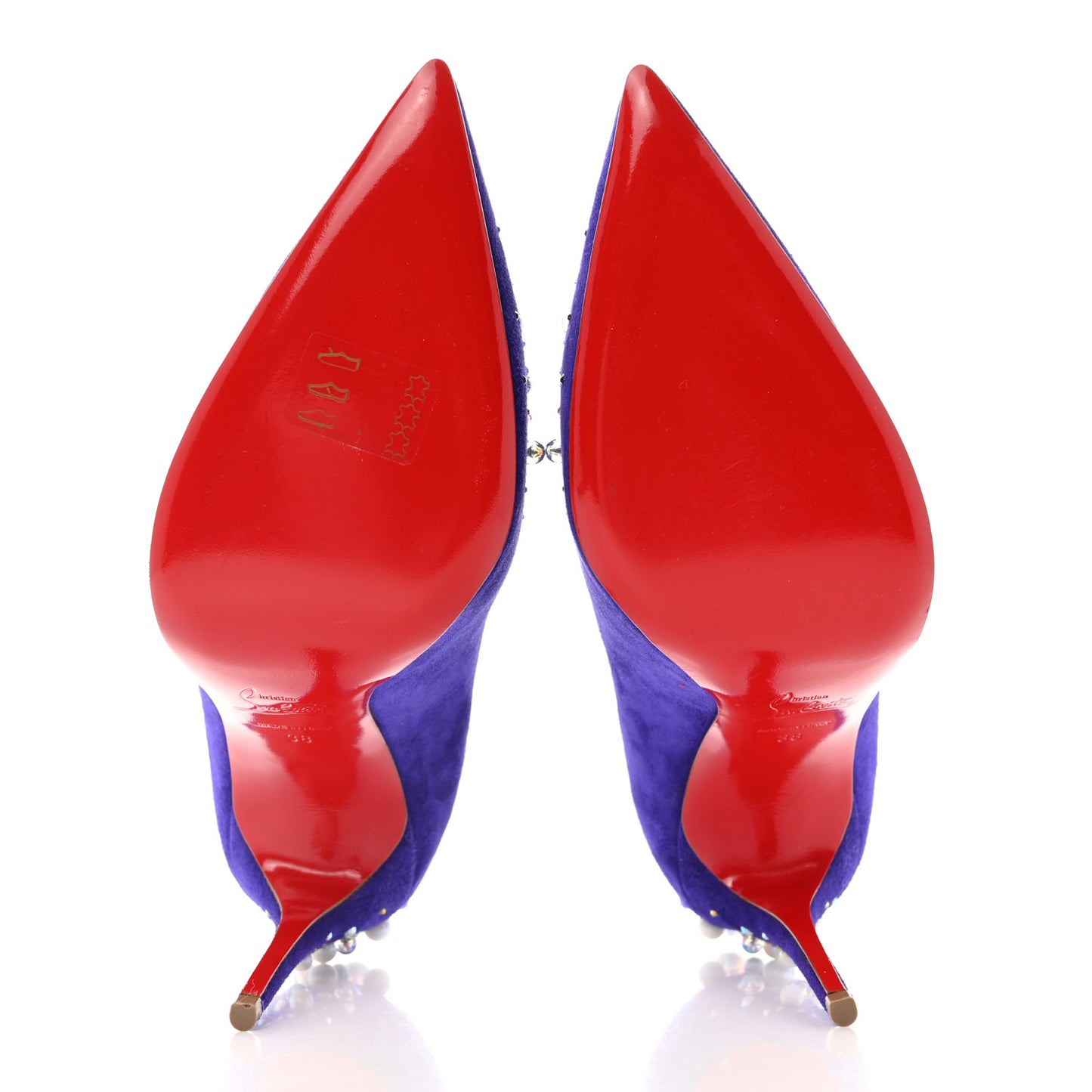 Veau Velours Candidate 100 Pumps 38 Purple Pop