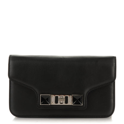 Proenza Schouler Smooth Calfskin PS11 Chain Wallet Black 1 of 7