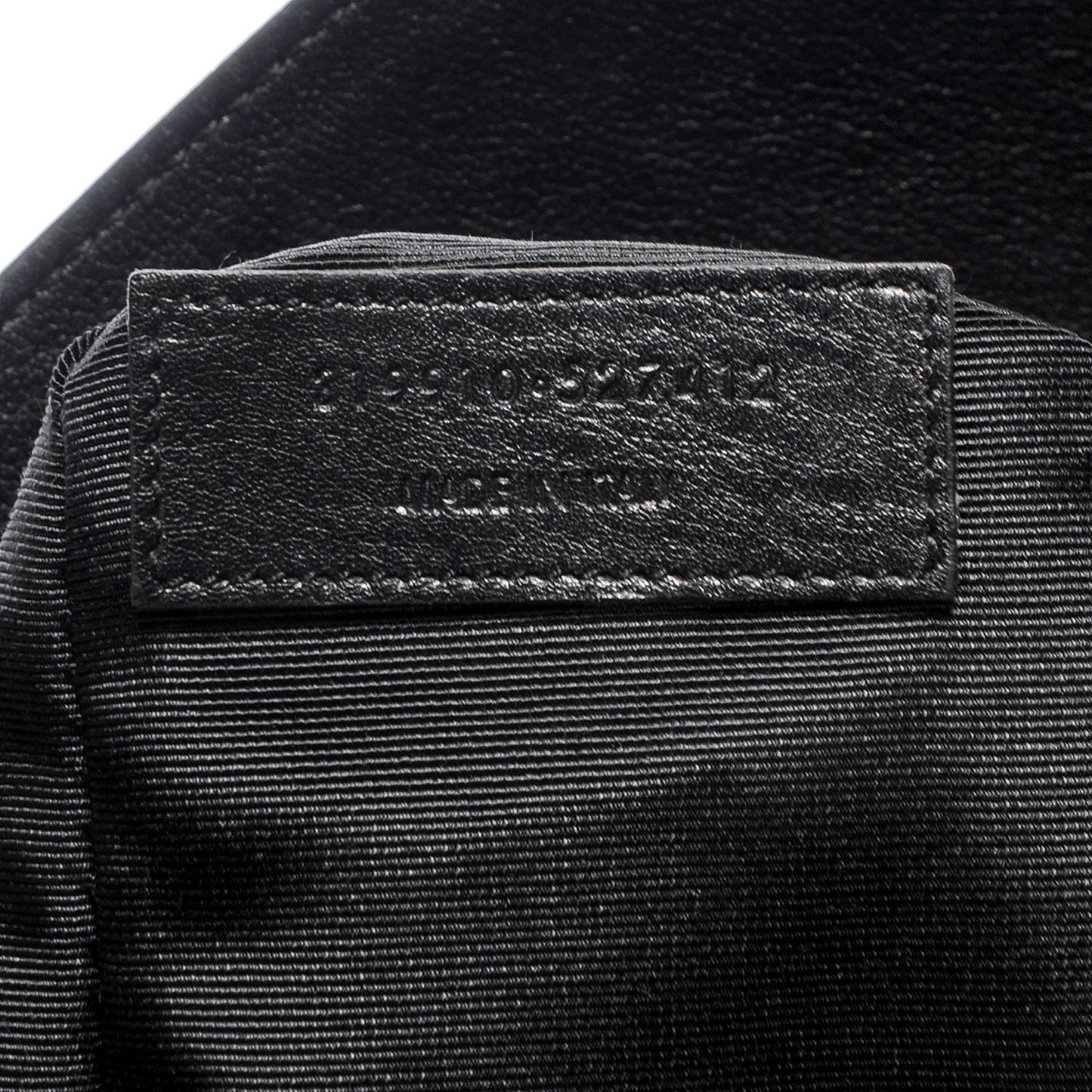 Leather Large Sac de Jour Carryall Black