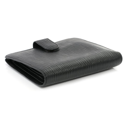 Louis Vuitton Epi Porte-Billets Compact Wallet Black 3 of 6