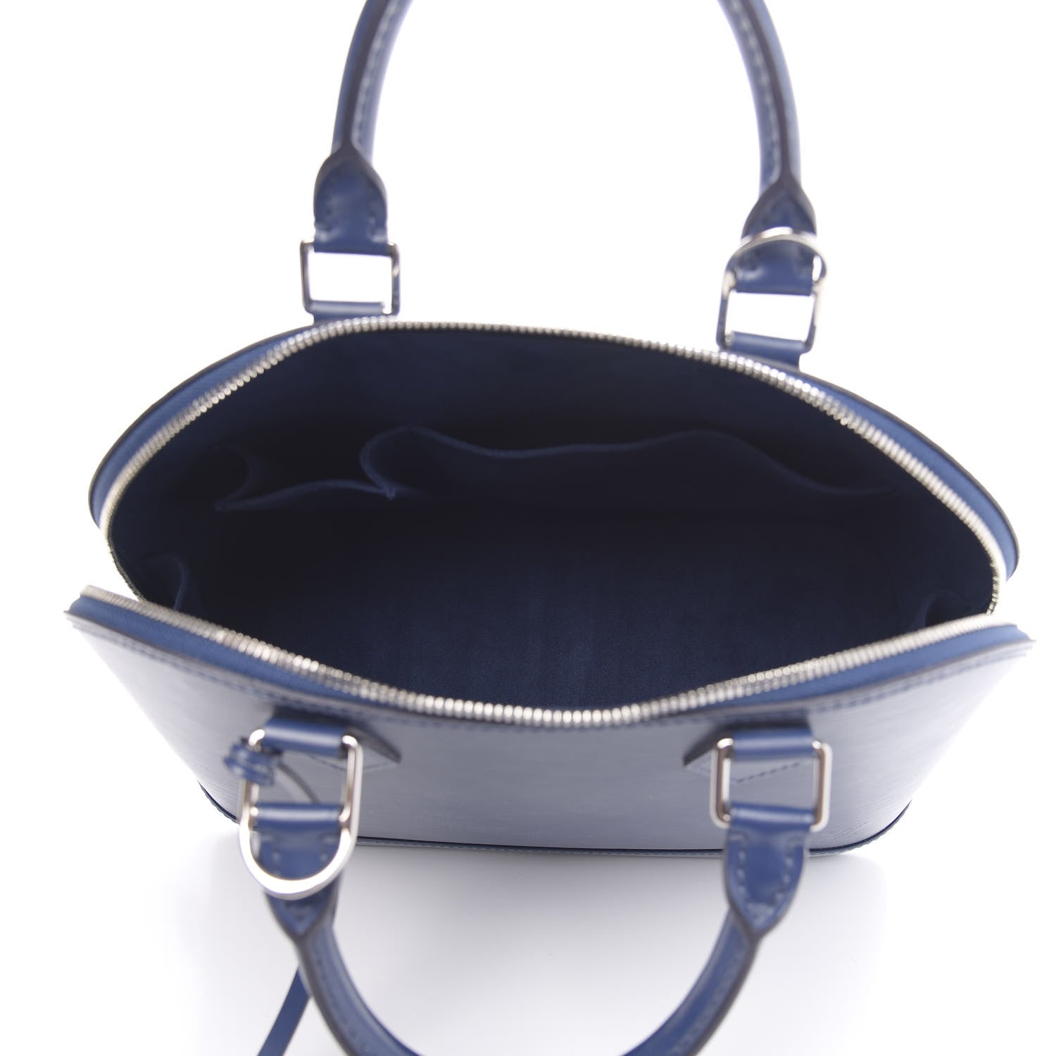 Louis Vuitton Epi Alma MM Indigo 5 of 8