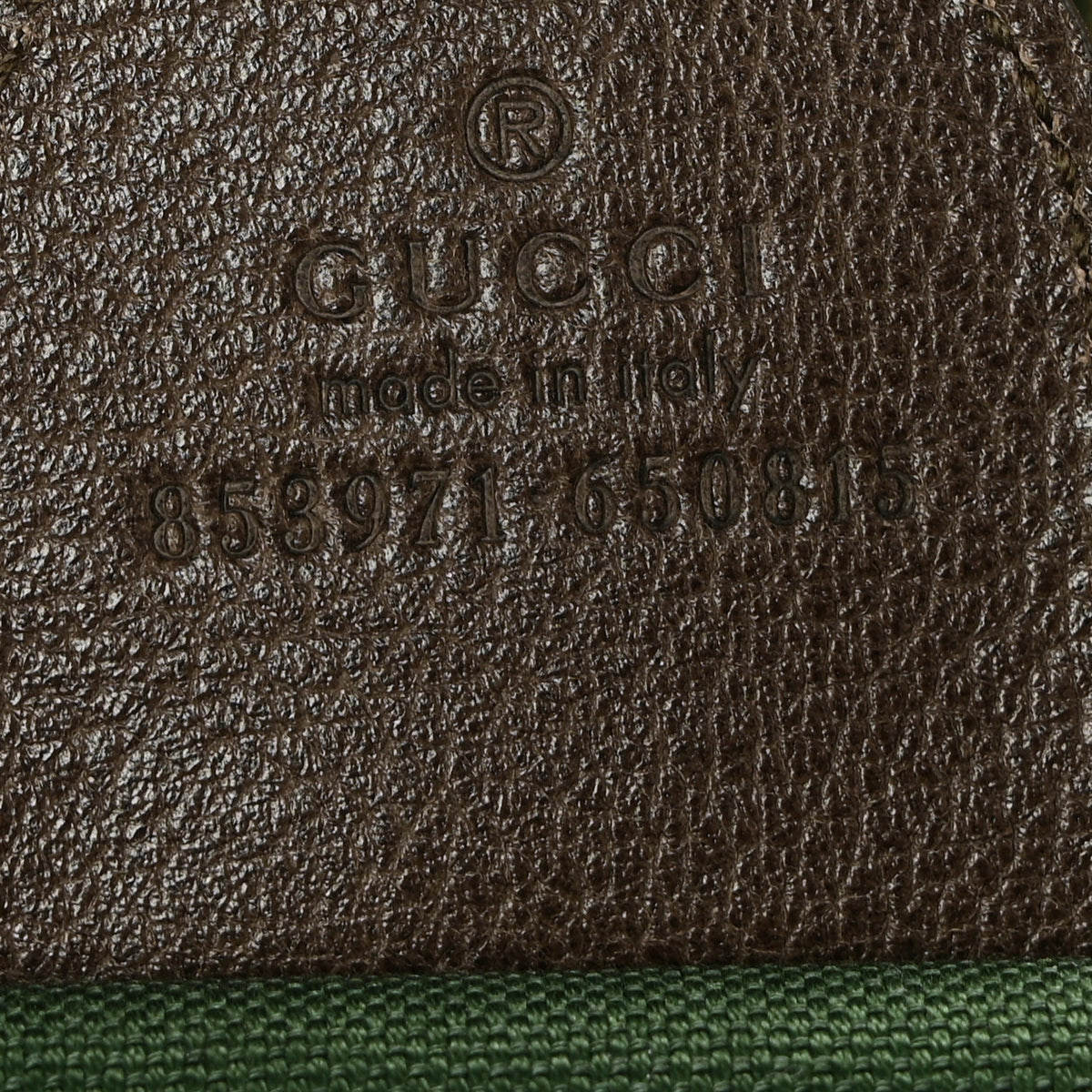 Gucci GG Monogram Web Large Giglio Tote Beige Brown 7 of 11