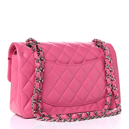 Chanel Lambskin Quilted Small Double Flap Pink 3 of 15