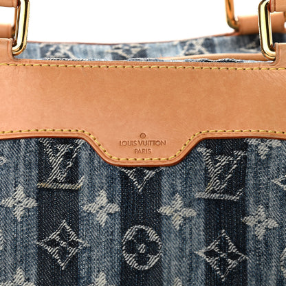 Louis Vuitton Denim Raye Cabas GM 9 of 12