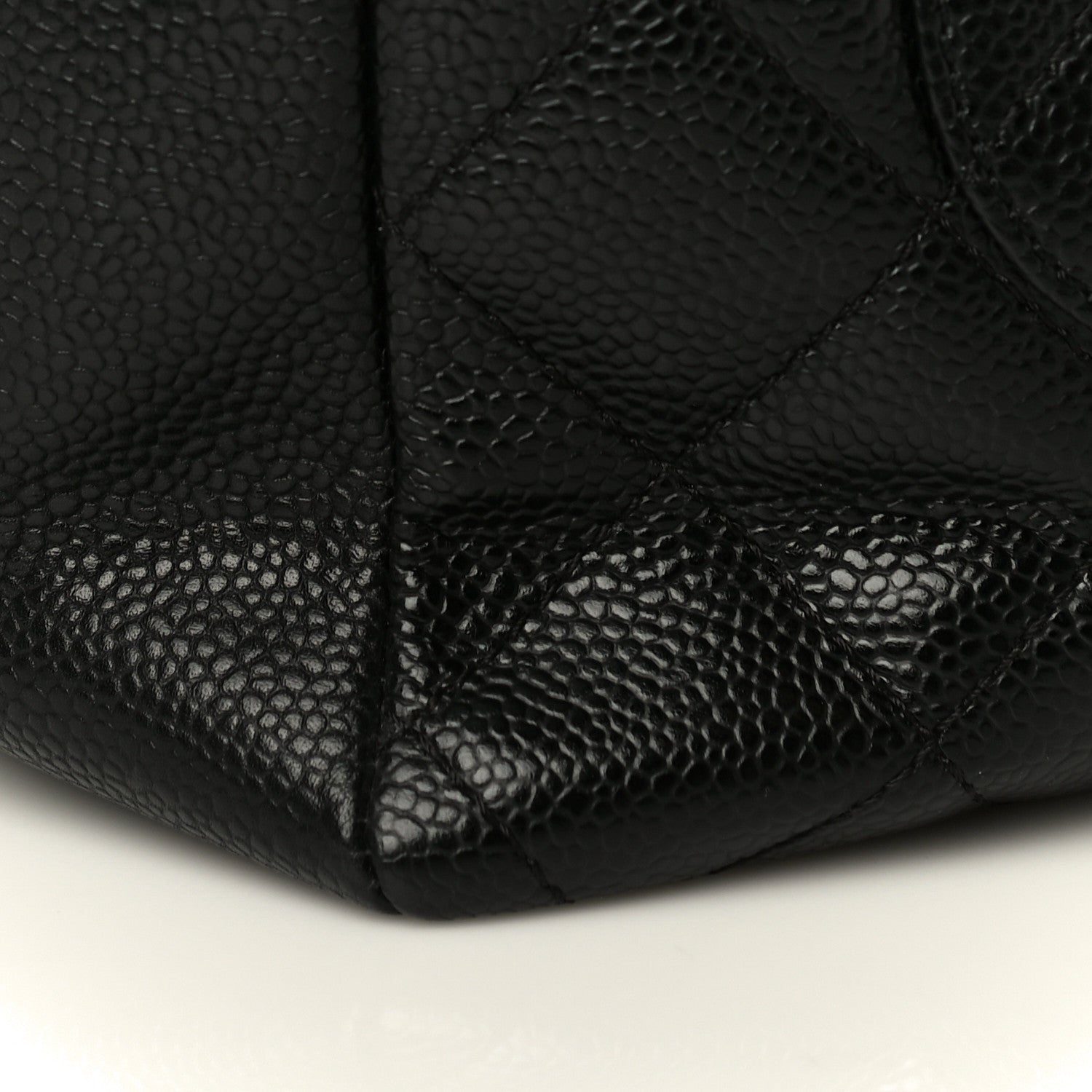 Chanel Caviar Quilted Petit Shopping Tote PST Black 14 of 19