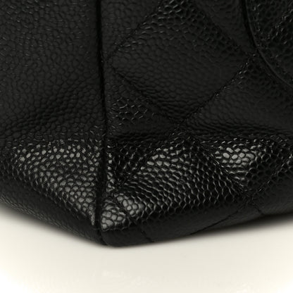 Chanel Caviar Quilted Petit Shopping Tote PST Black 14 of 19