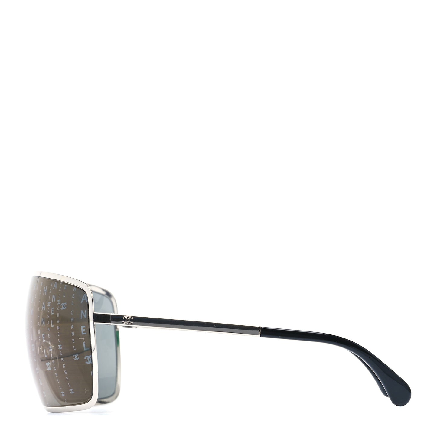 Metal Shield Runway Sunglasses 71213 Black