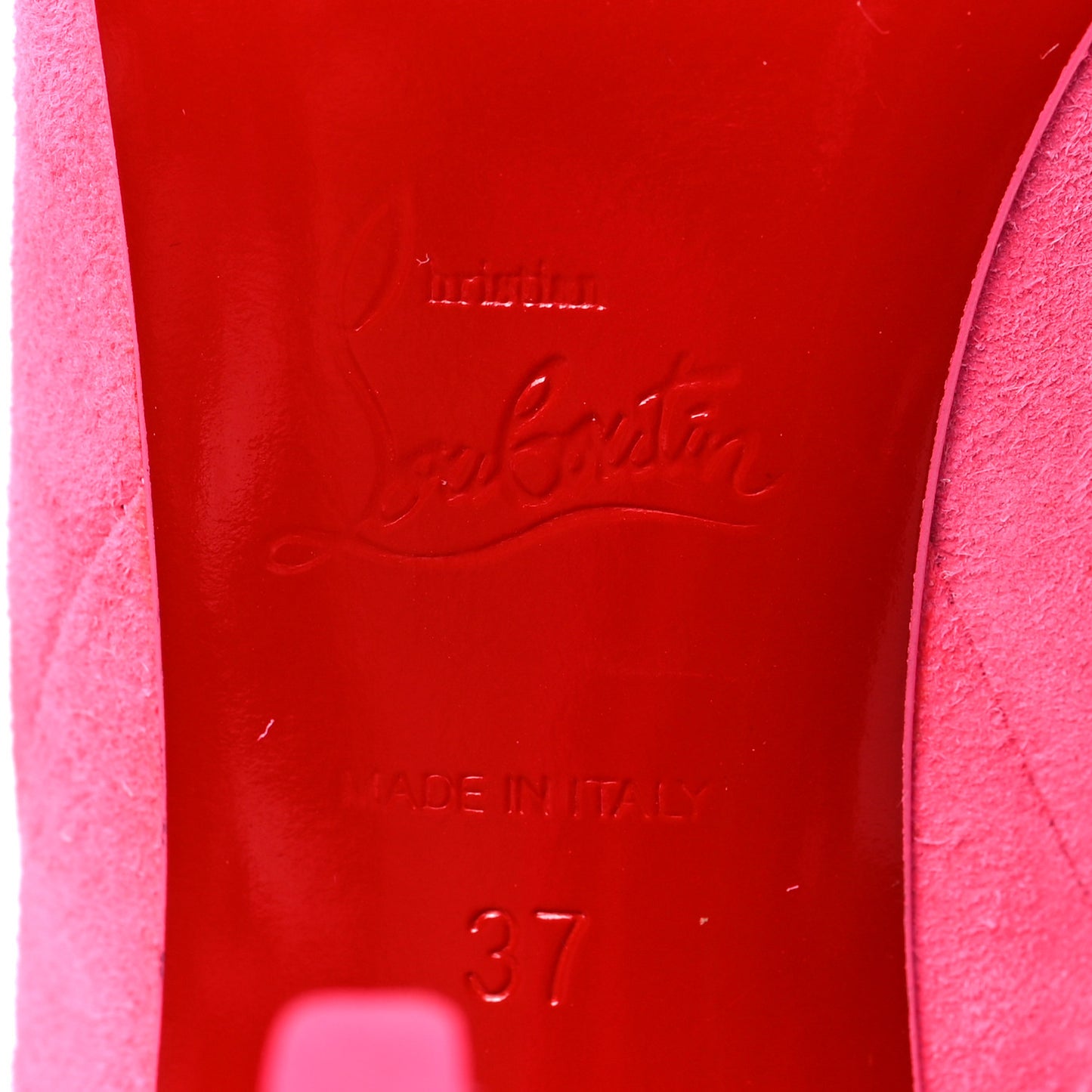 Veau Velours Astrilarge 100 Booties 37 Pink