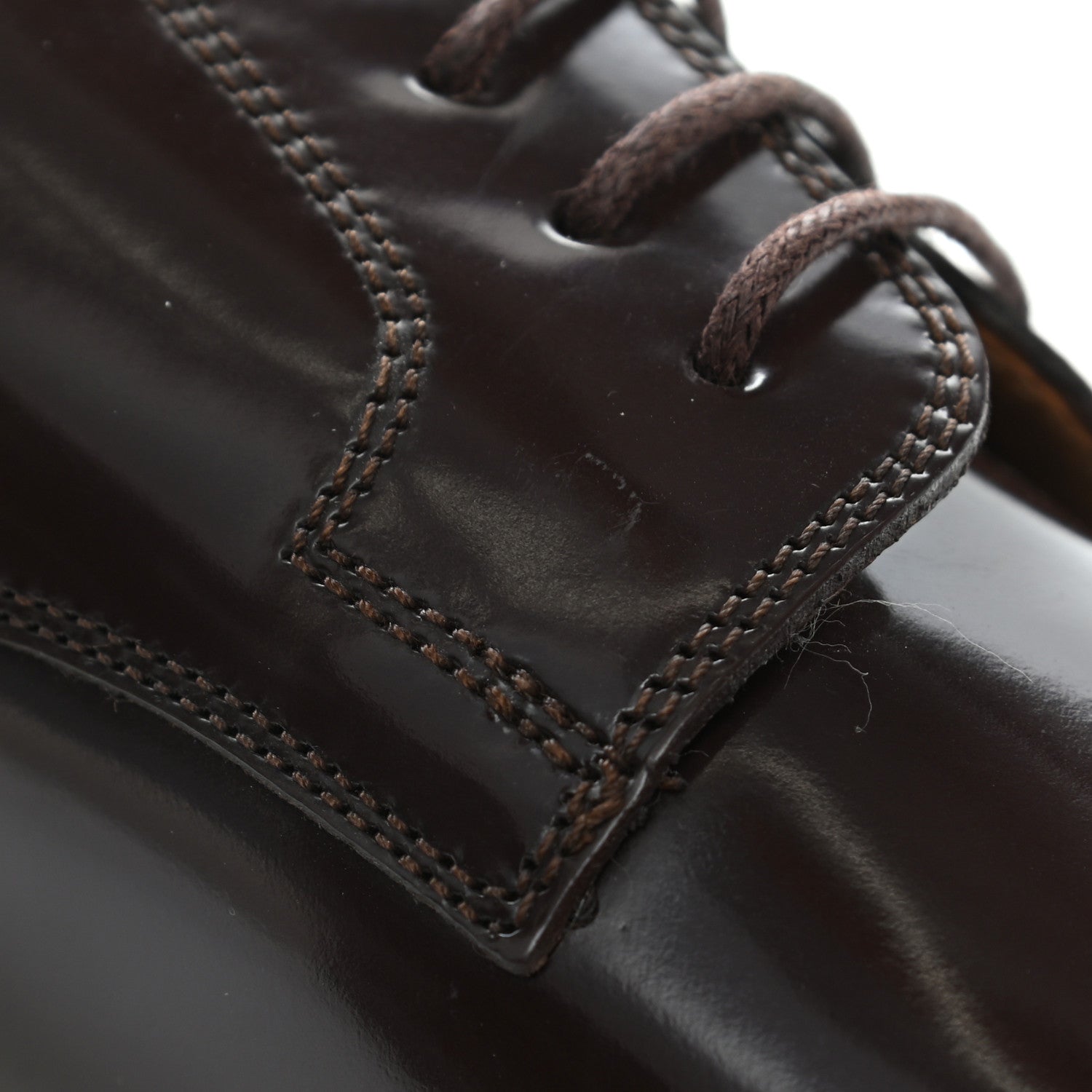 Gucci Calfskin Shade Lux Mens Lace Up Oxfords 8.5 Cocoa 9 of 15