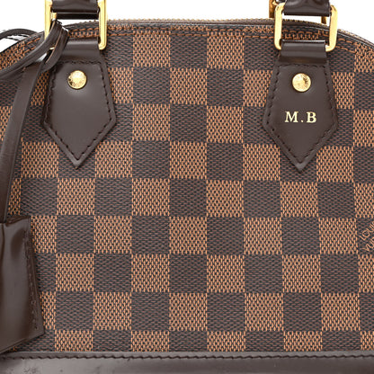 Louis Vuitton Damier Ebene Alma BB 8 of 12
