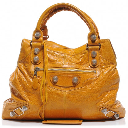 Balenciaga Agneau Giant 21 Silver Hardware Brief Marigold 1 of 7