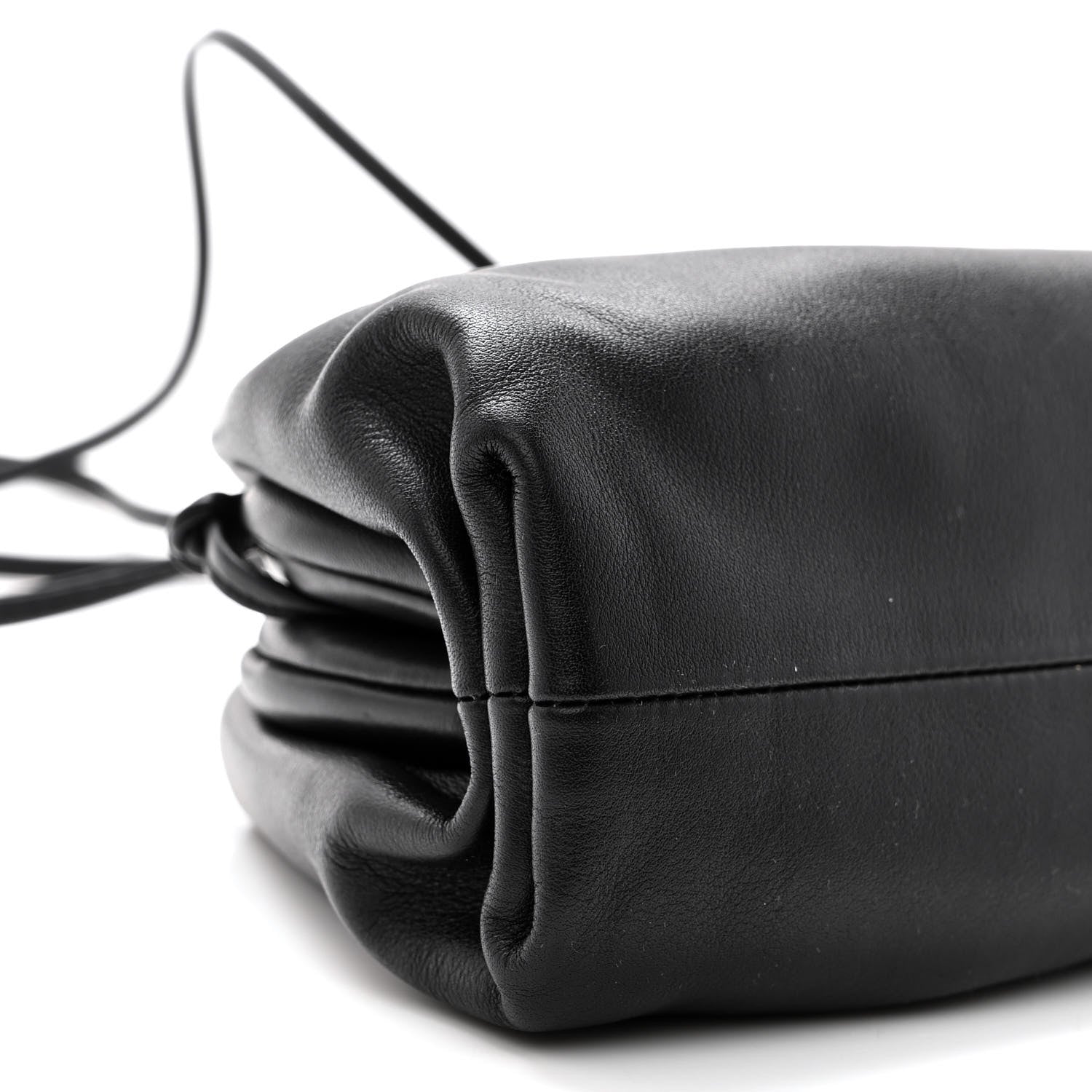 Bottega Veneta Butter Calfskin The Mini Pouch Black 9 of 10