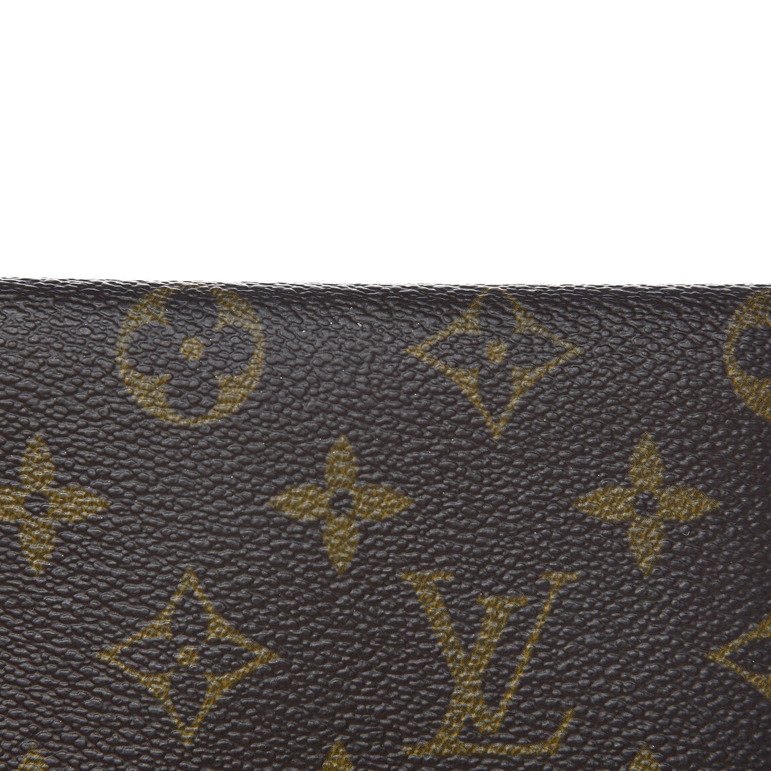 Louis Vuitton Monogram Simple Checkbook Holder Wallet 8 of 8