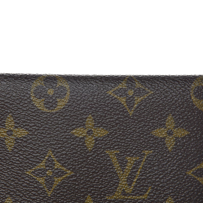 Louis Vuitton Monogram Simple Checkbook Holder Wallet 8 of 8