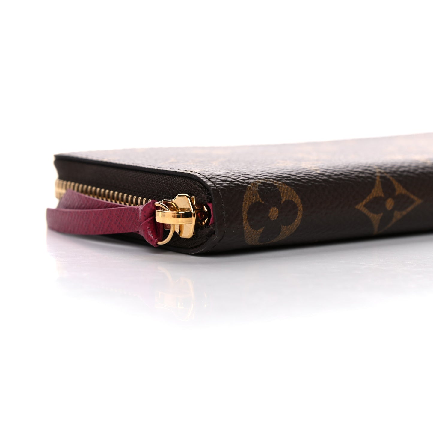 Monogram Clemence Wallet Fuchsia