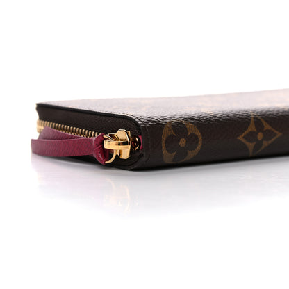 Louis Vuitton Monogram Clemence Wallet Fuchsia 7 of 11