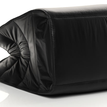 Telfar Nylon Large Puff Shopping Bag Black 9 of 10