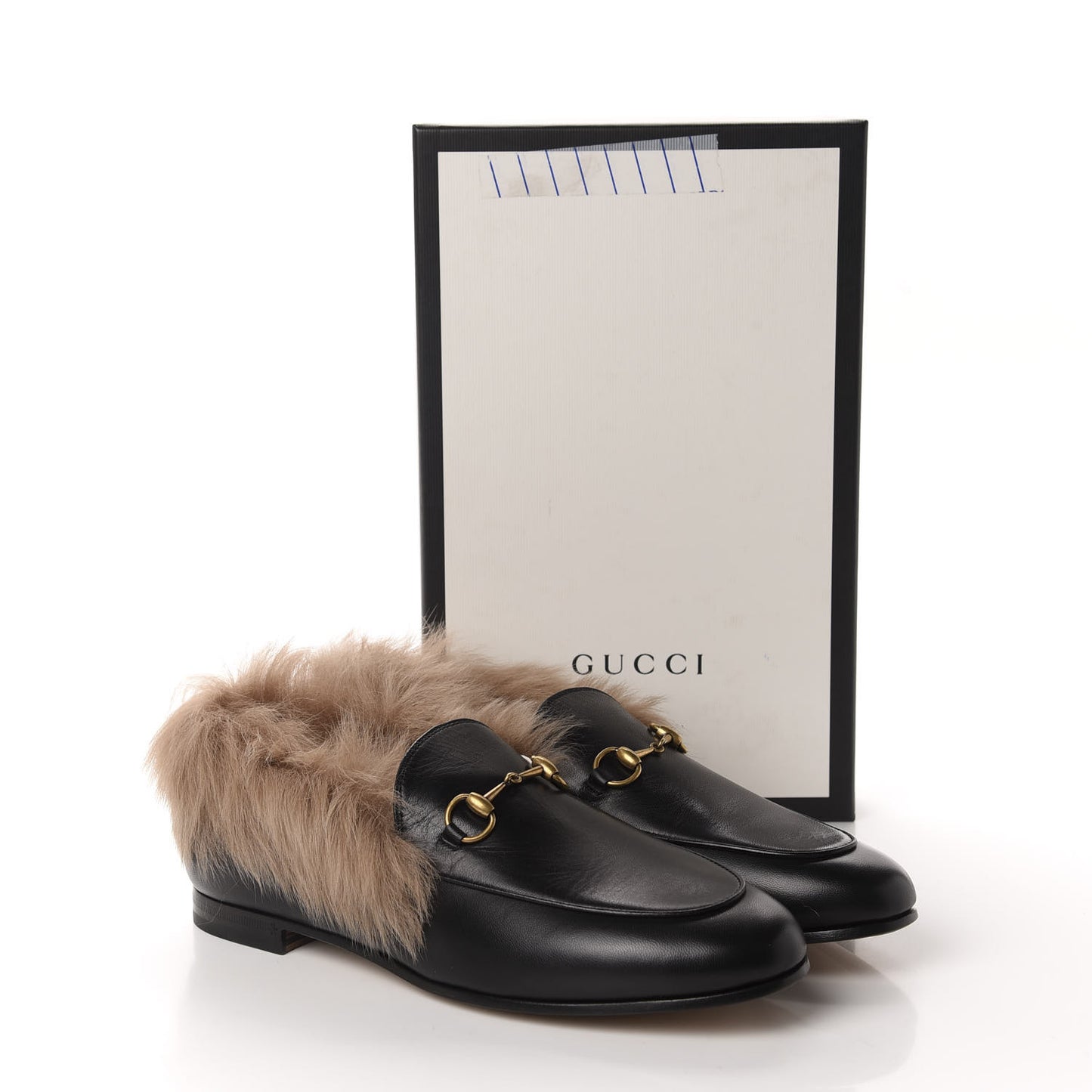 Malaga Kid Fur Womens Jordaan Loafers 40 Black Natural