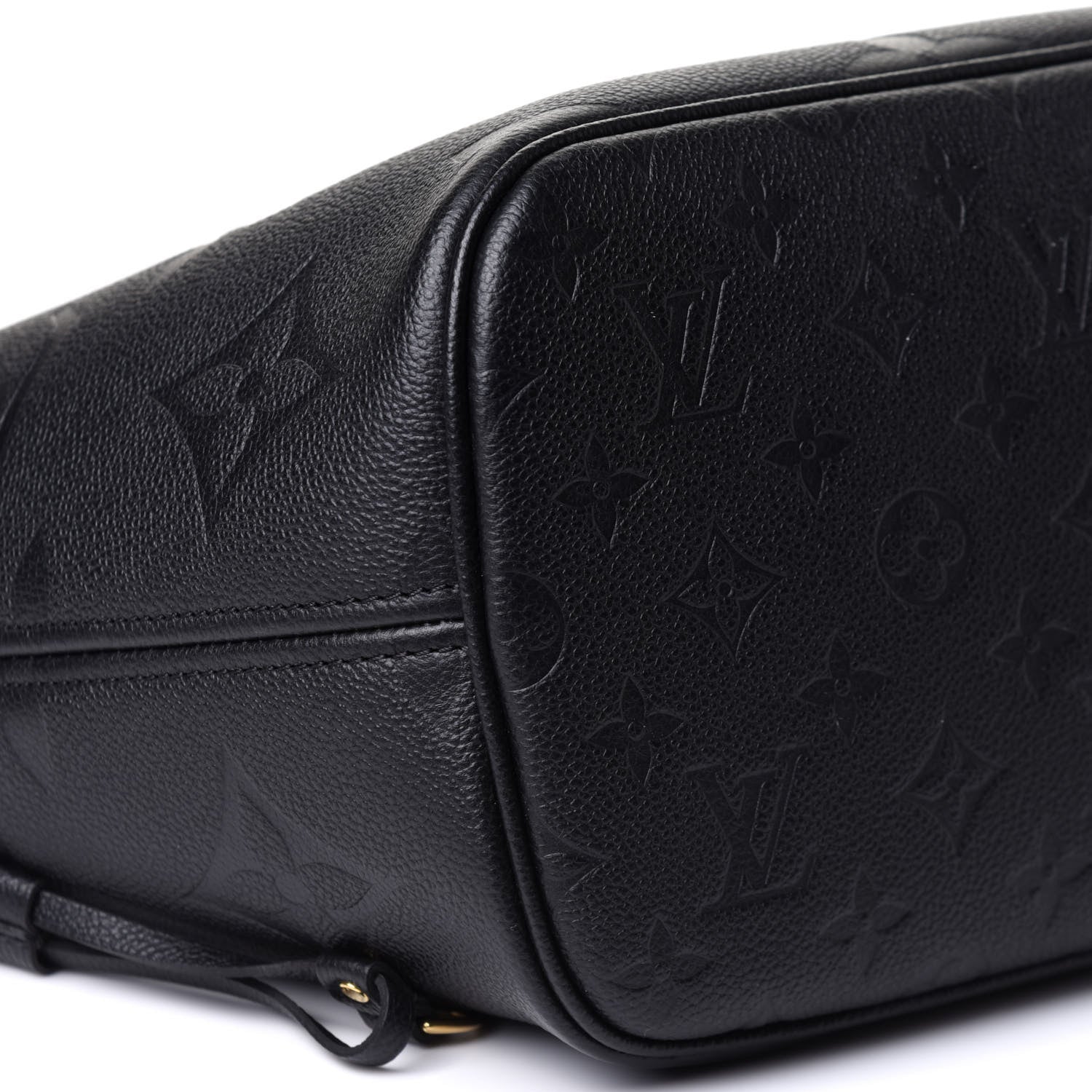Louis Vuitton Empreinte Monogram Giant Neverfull MM Black 7 of 8