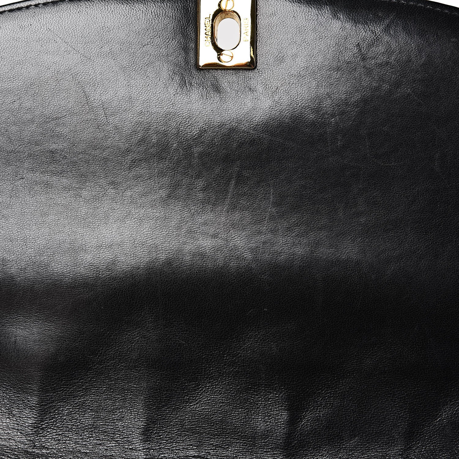Chanel Lambskin Quilted Medium Single Flap Black 15 of 15