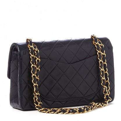 Chanel Lambskin Quilted Small Double Flap Black 2 of 9