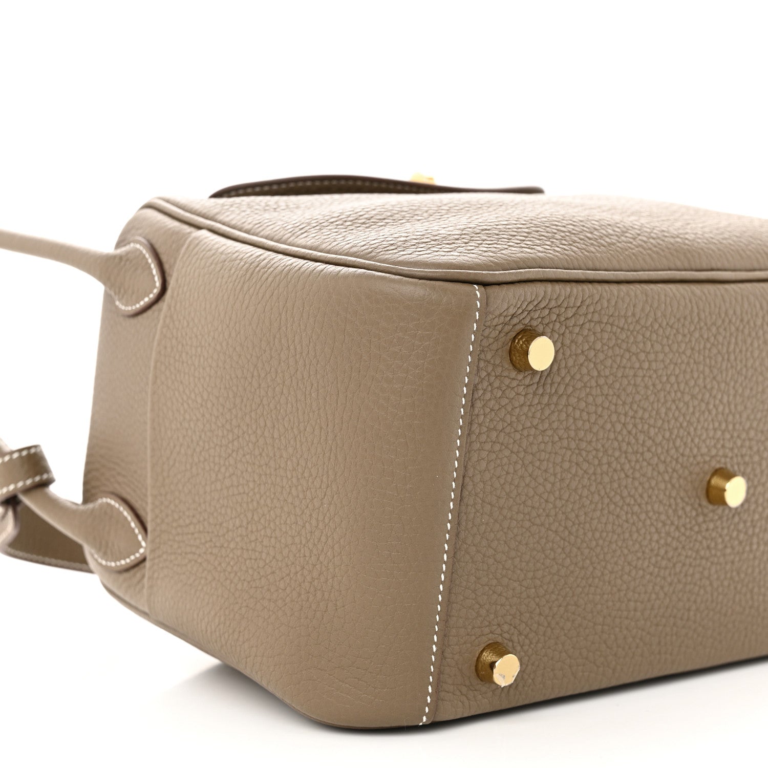 Hermes Taurillon Clemence Lindy 26 Etoupe 9 of 11