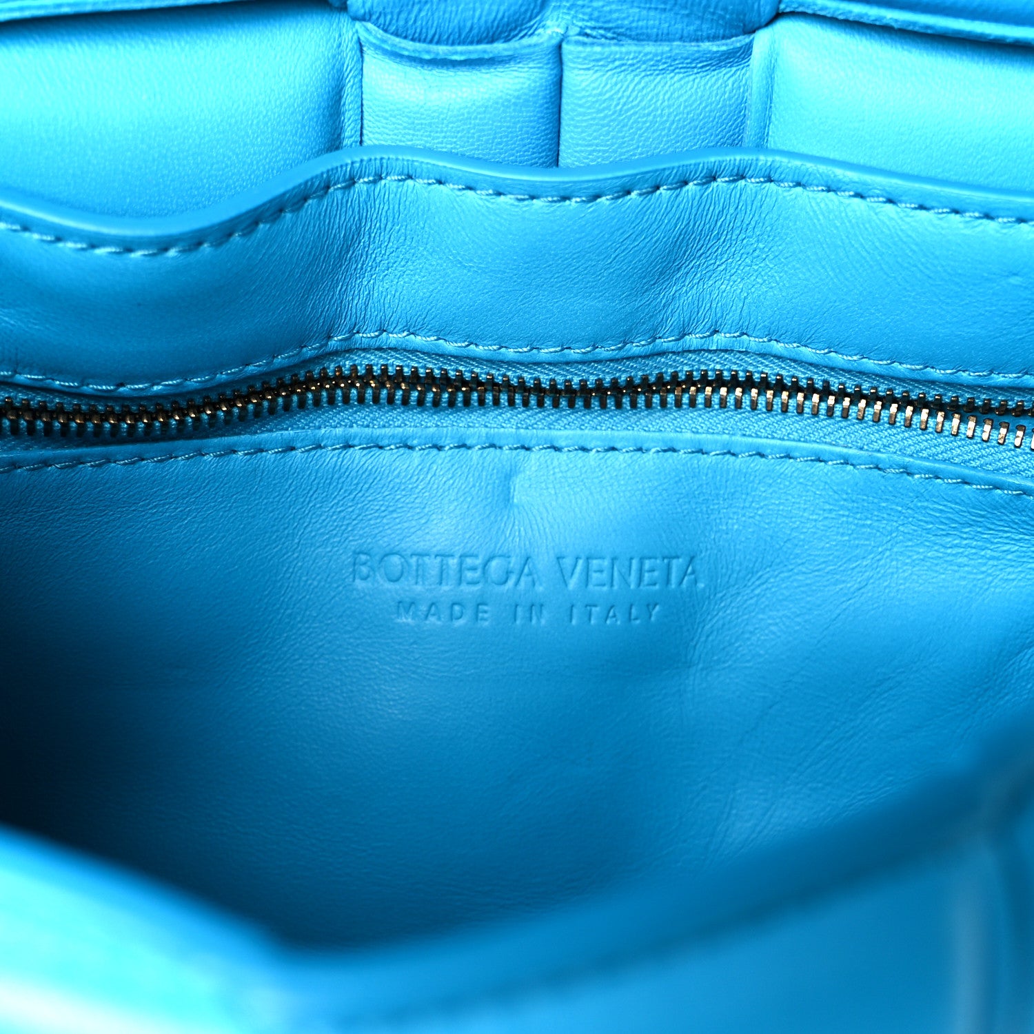 Bottega Veneta Nappa Maxi Intreccio Small Padded Cassette Crossbody Bag Pool 6 of 12
