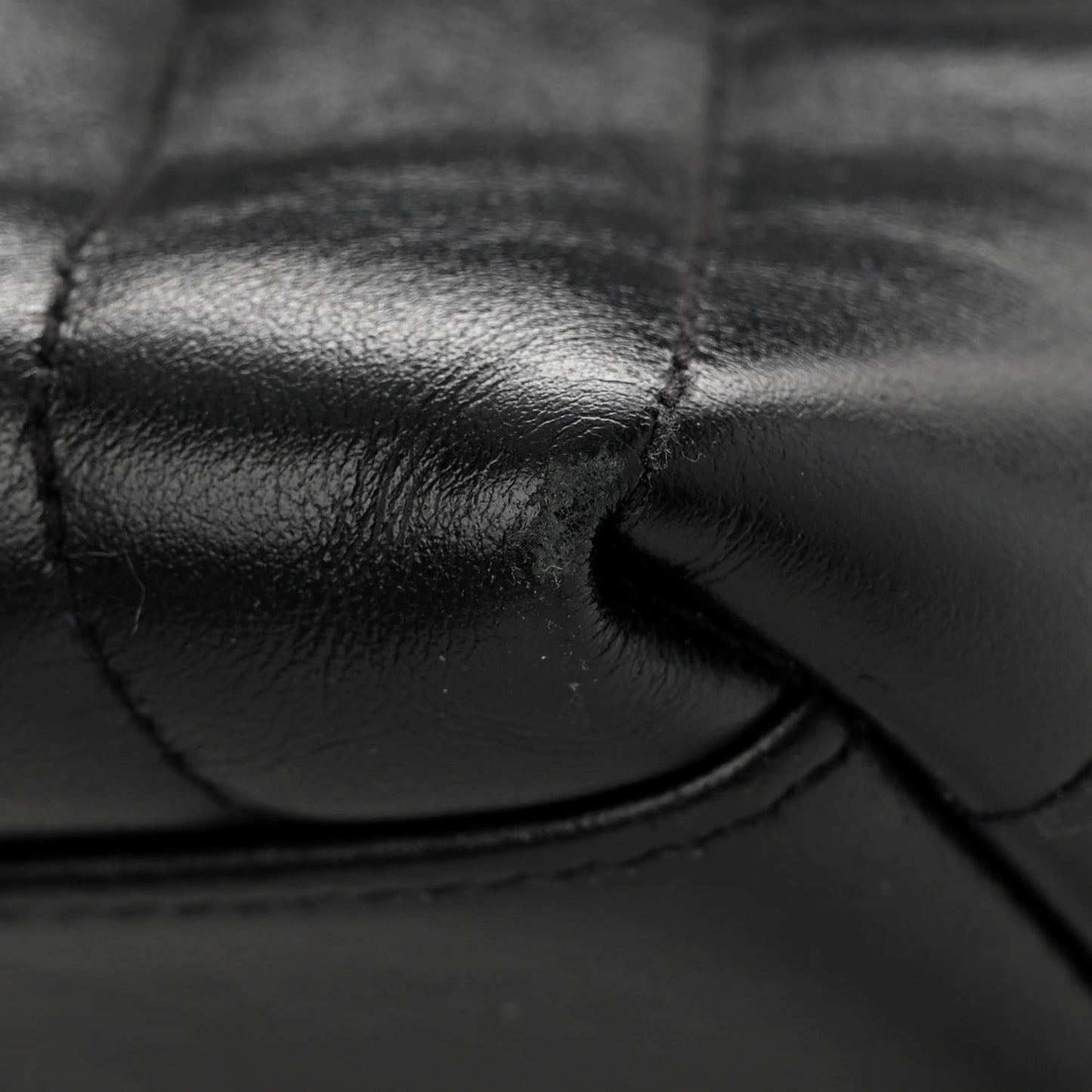 Calfskin Y Quilted Monogram Medium Loulou Backpack Black