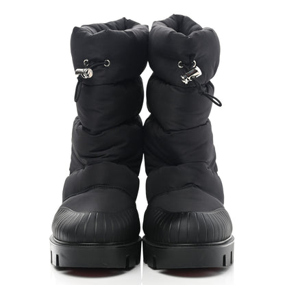 Christian Louboutin Fabric Oriona Lug 100 Boots 40 Black 2 of 7