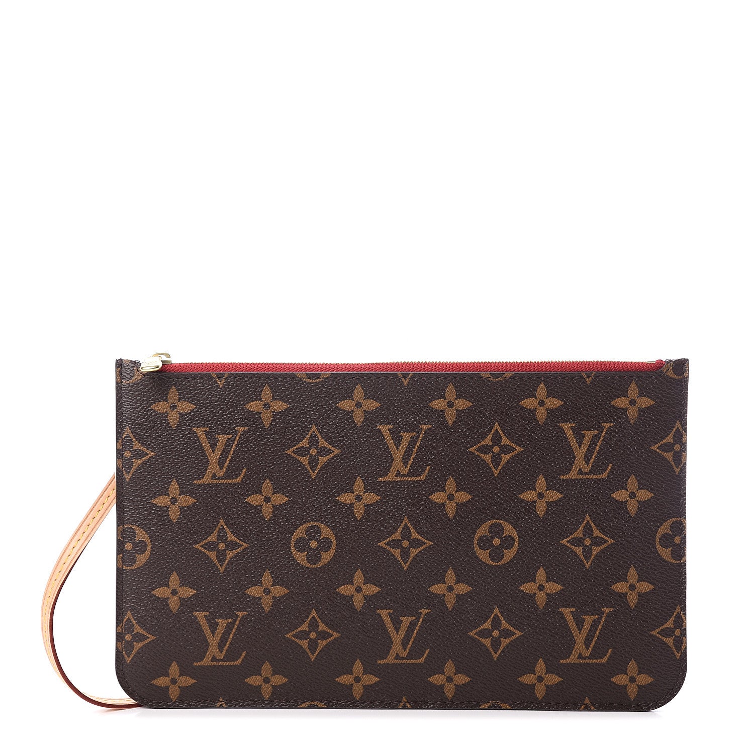 Louis Vuitton Monogram Neverfull MM GM Pochette Cherry 1 of 5