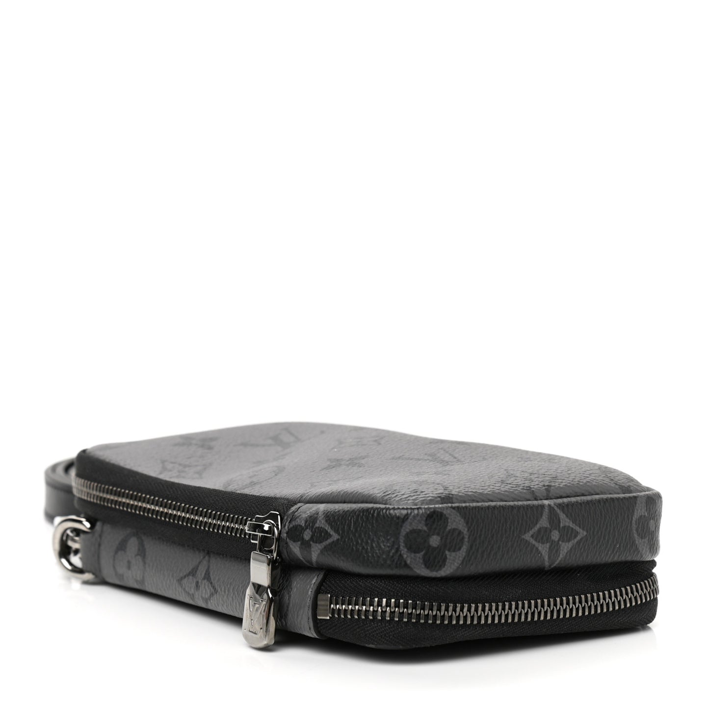 Monogram Eclipse Reverse Double Phone Pouch