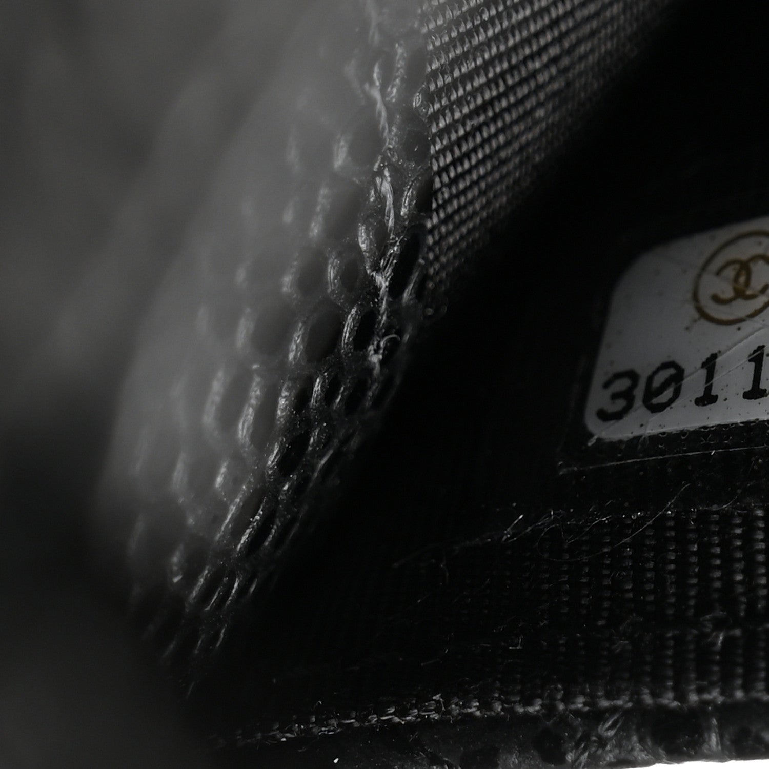 Chanel Caviar Quilted Flap Card Holder Wallet Black 8 of 9