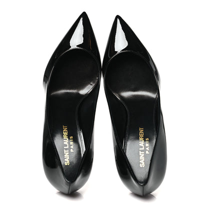 Saint Laurent Patent Opyum 85 Pumps 37 Black 2 of 9