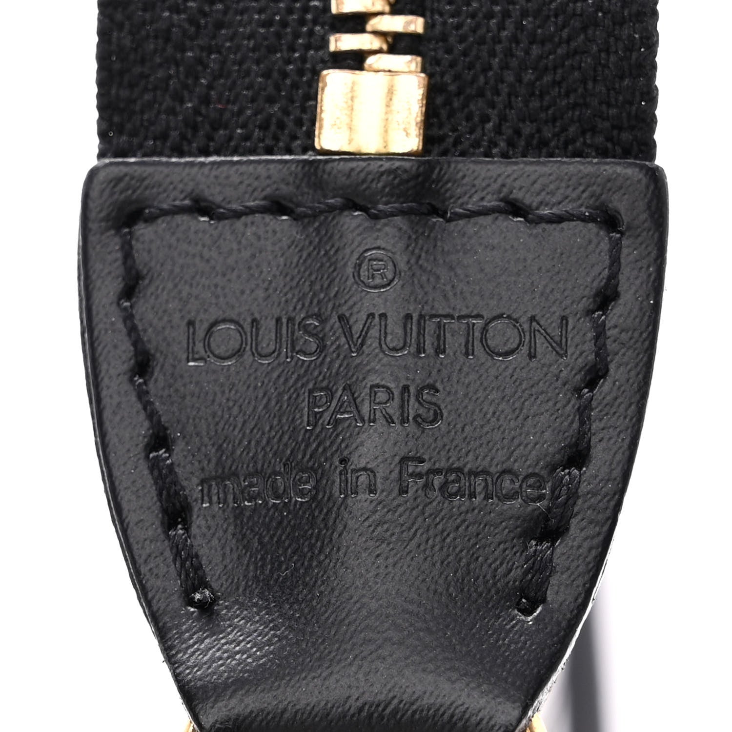 Louis Vuitton Epi Pochette Accessories 24 Black 6 of 11