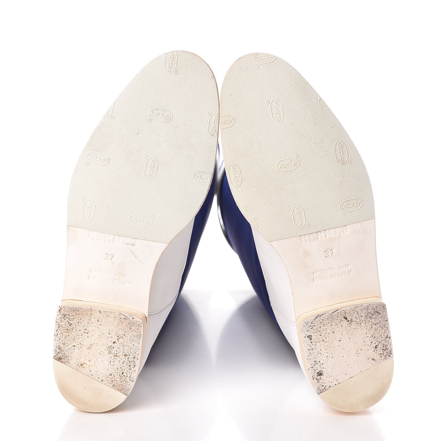 Toile Calfskin Kelly Jumping Boots 37
